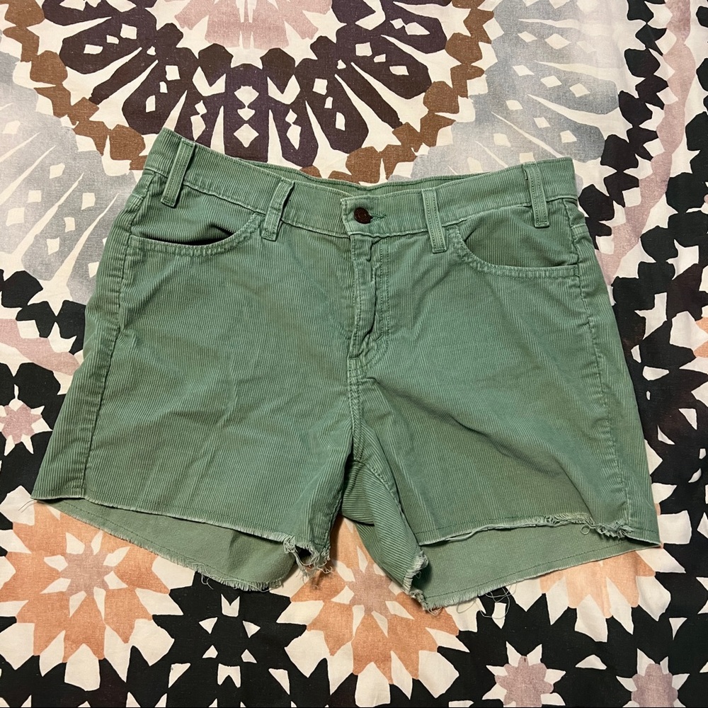 Levi’s Corduroy Cutoffs